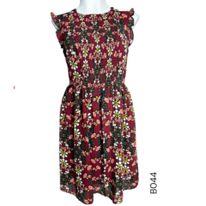 VESTIDO XHILARATION FLORES TALLA XS 	100